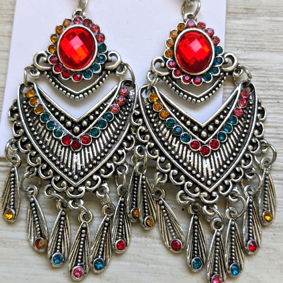 Gypsy Dangle Earrings - Picture 5 of 7